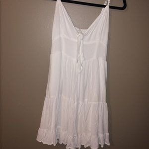 Brand new White garage dress with pockets!